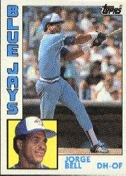 1984 Topps      278     George Bell